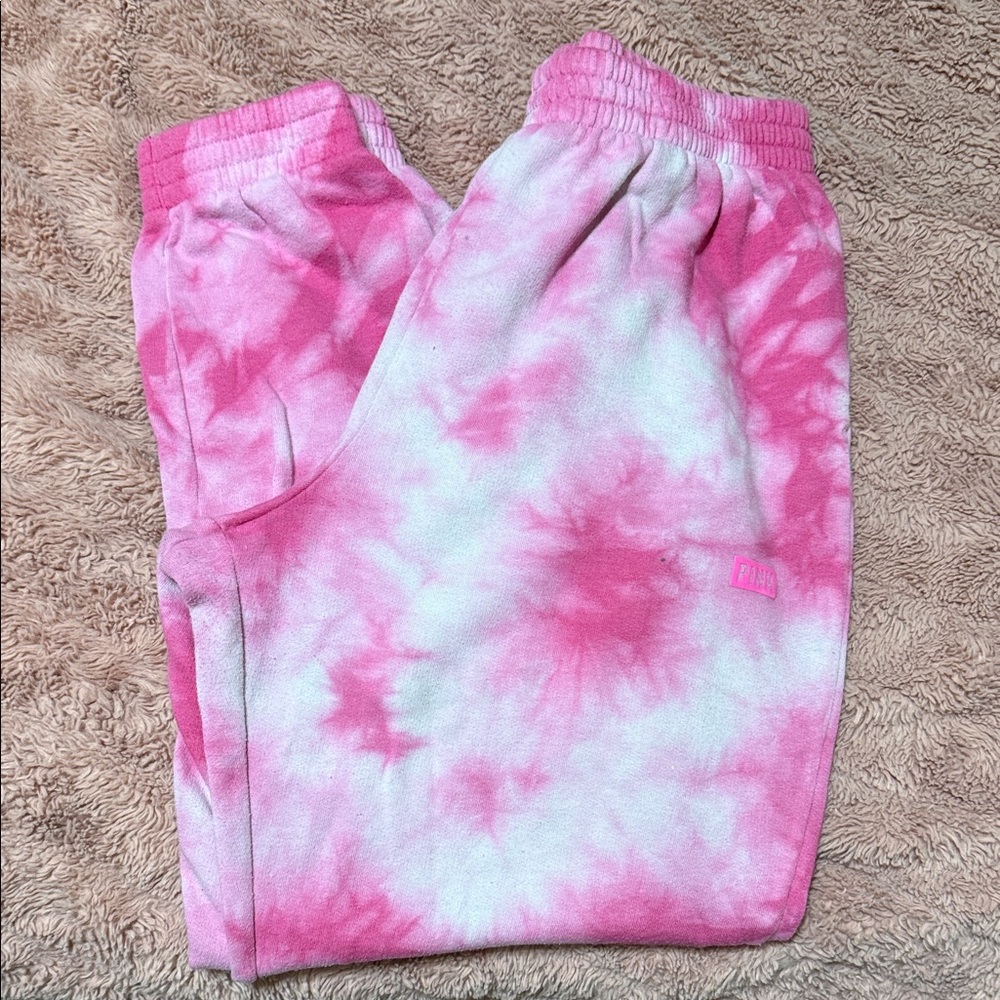 Pink Tie-Dye women’s Sweatpants